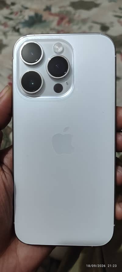 IPhone 14 Pro 256 Silver PTA Physical + eSim 91% BH Full Updated