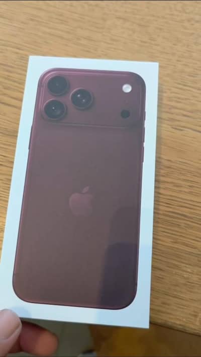 Apple iPhone 18 pro max 512gb box pack uk