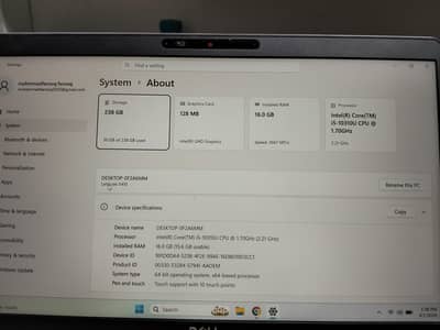 Dell laptop i5-10