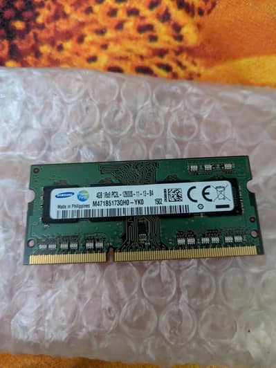 4gb ddr3 laptop ram 1600mhz Samsung ddr3 ram