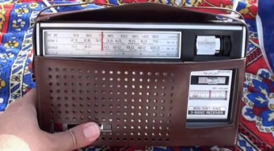 radio national R312 full working condition for sale