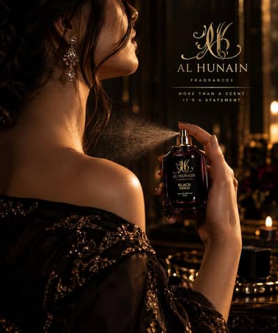 AL  HUNAIN Black Gold Premium Perfume | unisex | 12-13 hours Lasting