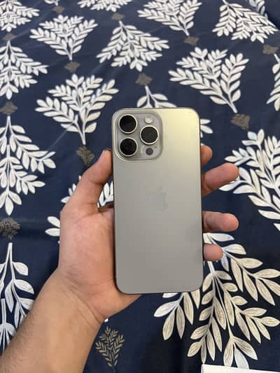 iPhone 15 Pro Max 10/10 Condition - Non PTA FU - BH 87%