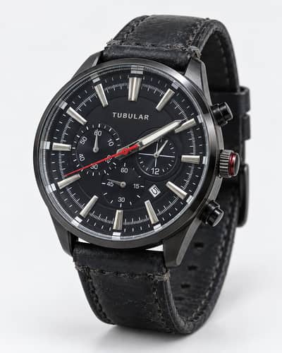 Tubular Chronograph Watch – Good Working Condition