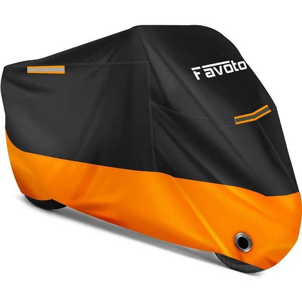 Full-Size Motorcycle Cover for 70–125cc: Scratch- and Water-Resistant Top Parking Cover