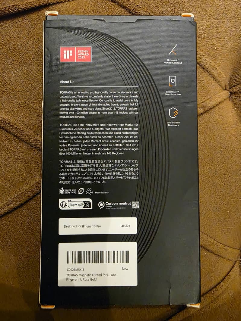 Torras case Iphone 16 pro 1
