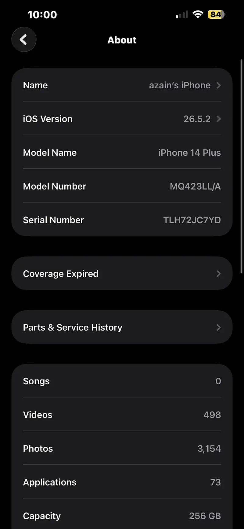 Apple iPhone 14 plus 6