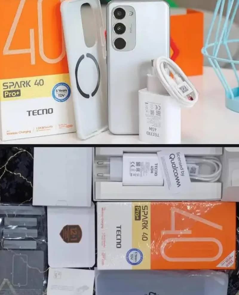tecno spark 40 pro + 0