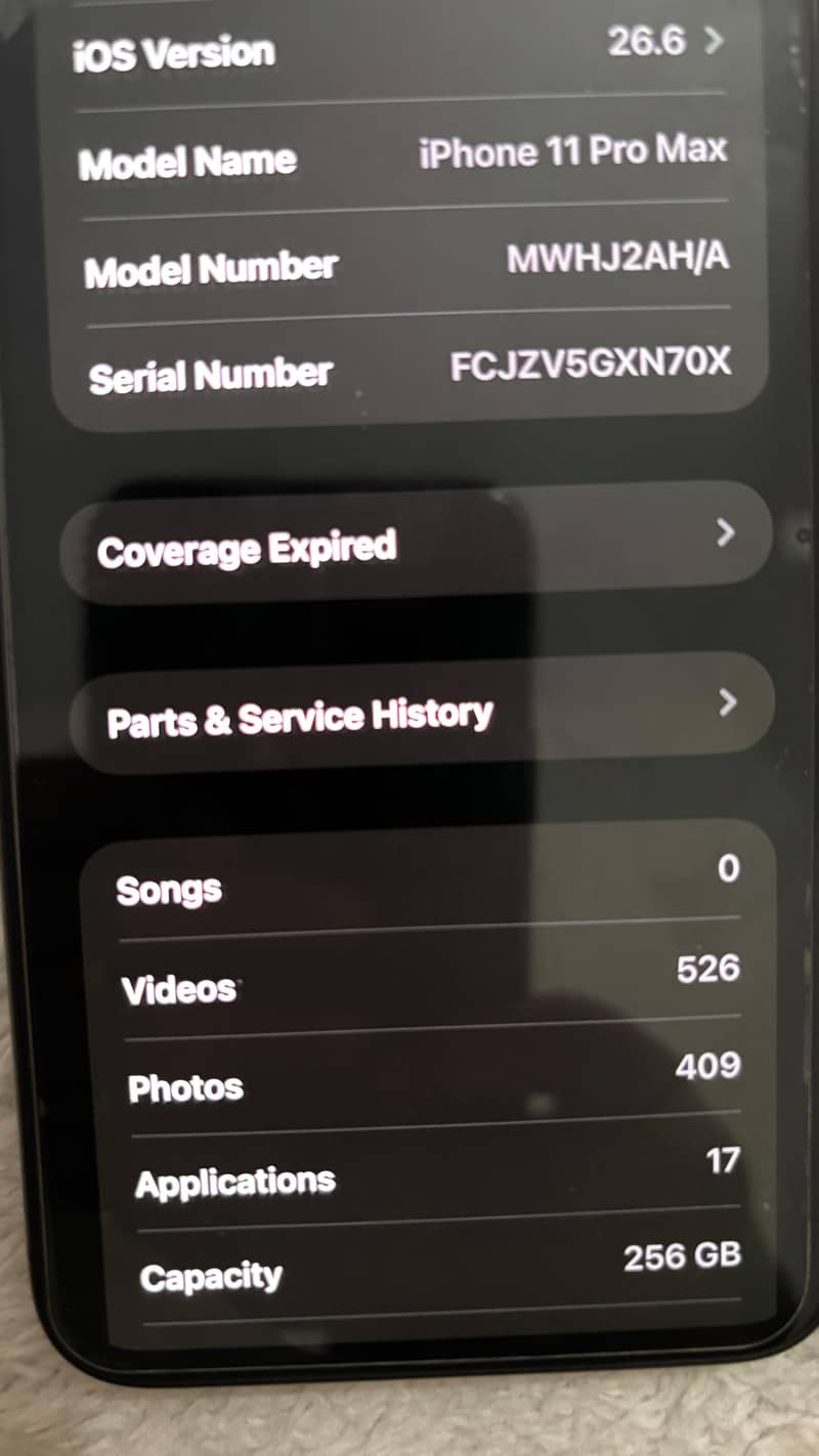 Apple iPhone 11 Pro Max 8