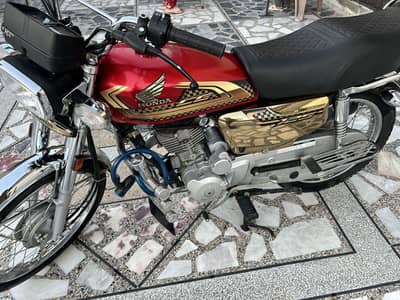 Honda cg gold edition 125