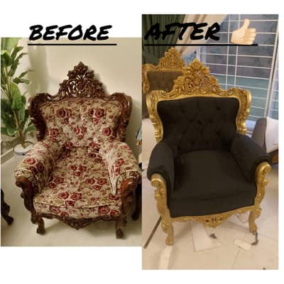 all types of sofa repairing