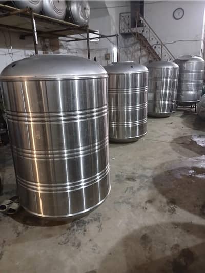 COMPLETE STAINLESS STEEL STORAGE TANK MANUFACTURING PLANT FOR SALE