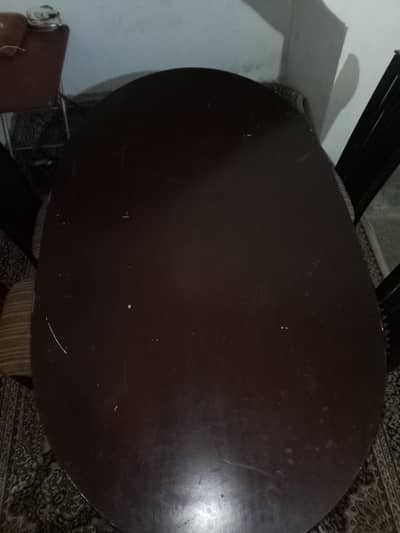 Dinning table set with 6 chairs
