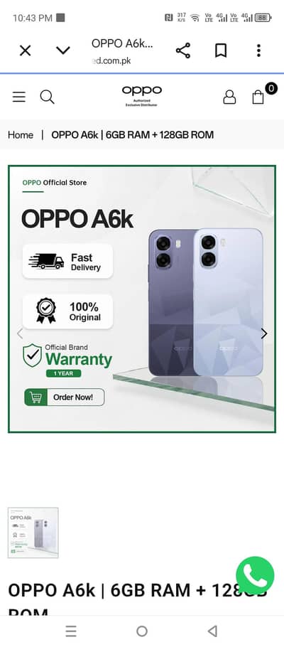 OPPO A6k