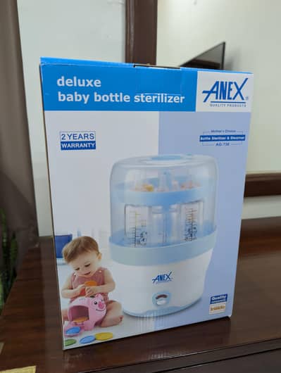Anex 5 bottle Feeder Sterilizer New
