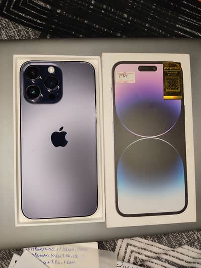 iPhone 14 Pro Max PTA – 256GB – Deep Purple