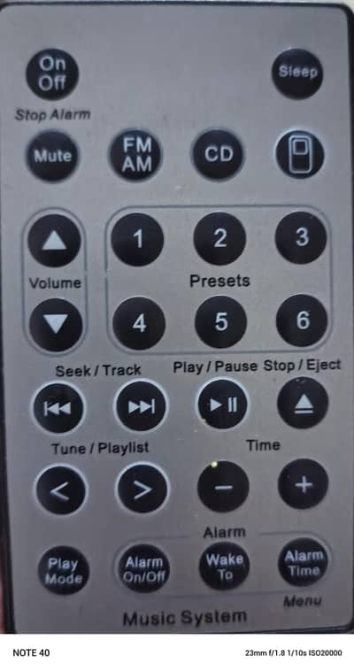 Bose remote