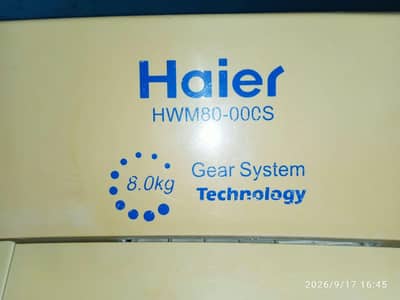 Haier washing machine twin tub model number HWM 80-000S