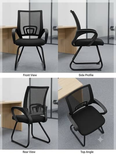 Visitor Chair - Ergonomic & Durable
