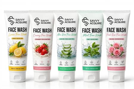 Savvy Acquire face wash lounched