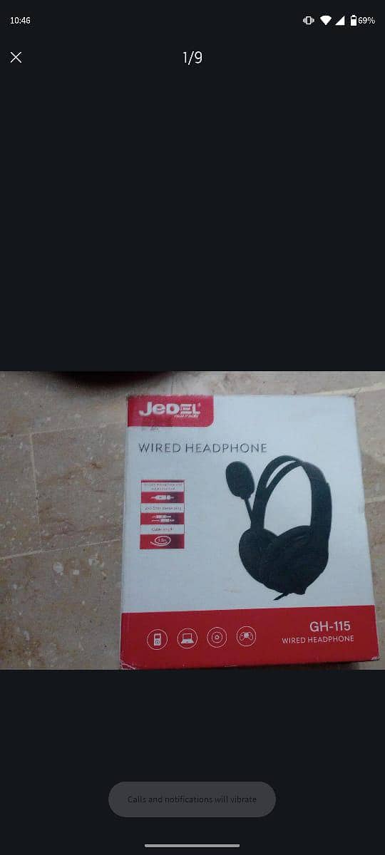 Wired headphone 0