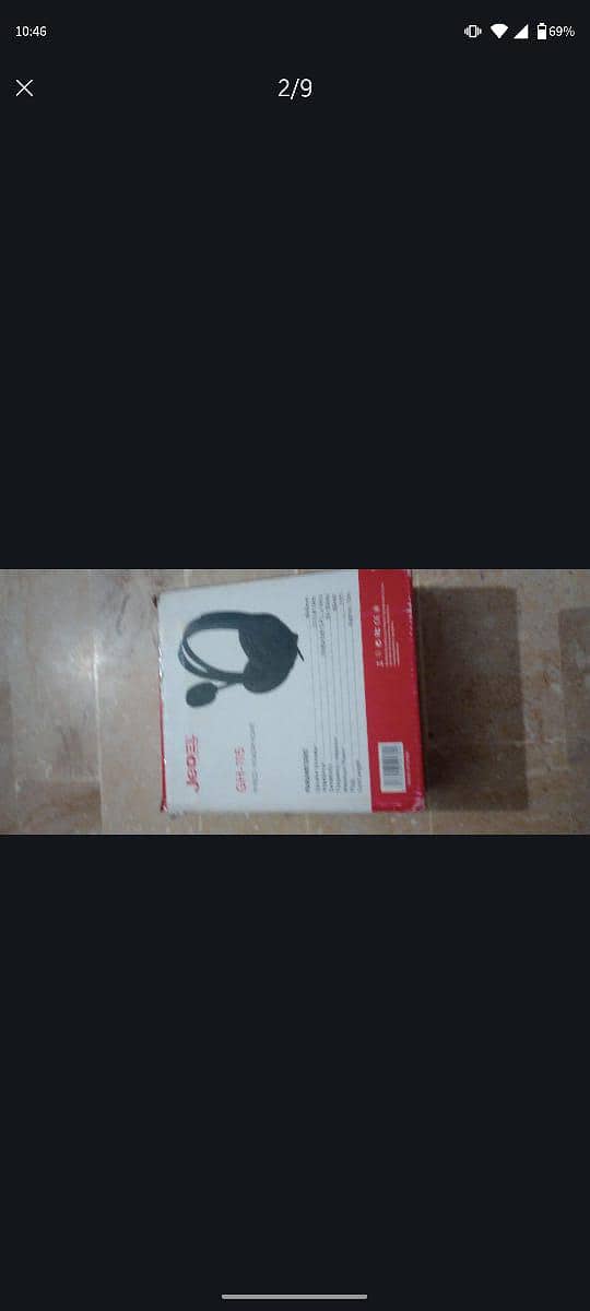Wired headphone 1