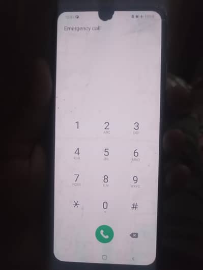 Samsung Galaxy flip 3 Dot on front camera panel