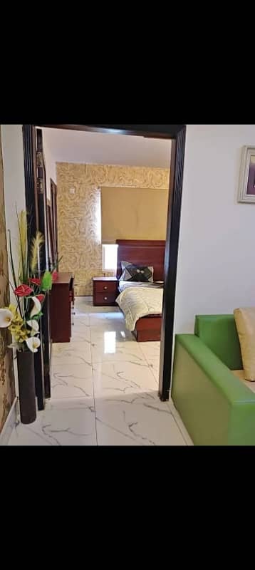 Per Day One Bed Fully Furnished Apartment Available in Islamabad