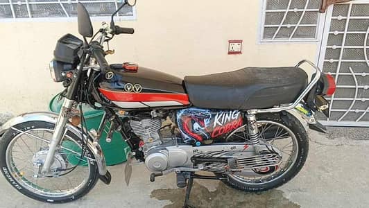 Honda CG 125 bike