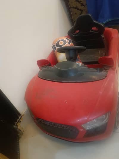 one pcs kids car and one heavy bike