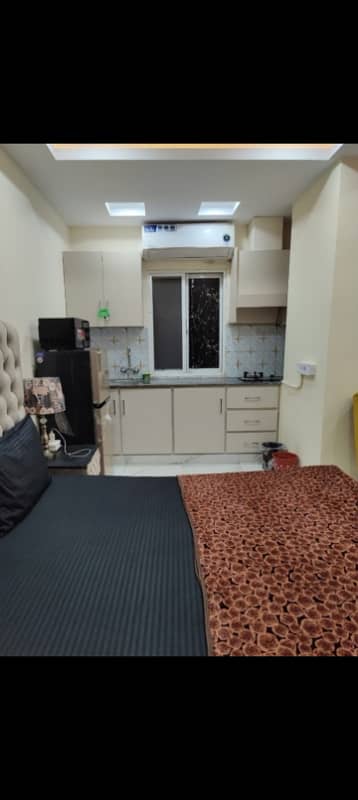 Per Day One Bed Fully Furnished studio Apartment Available in Islamabad