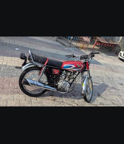 honda 125 2022 model all okay Punjab number paper alll clear