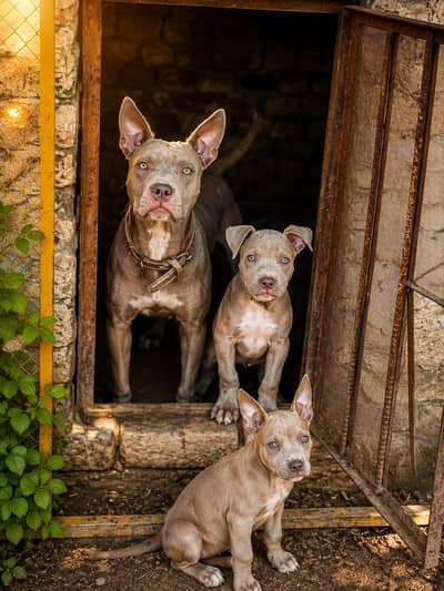 Pitbull Pupps | American Pitbull Pupps Pair | Pitbull Pupps For Sale