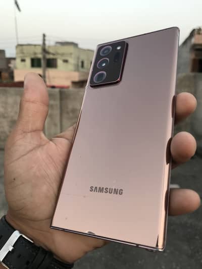 samsung note 20ultra 8gb 256gb duel sim official pta