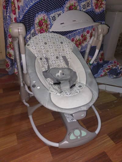 Ingenuity ConvertMe Swing-2-Seat, Orson/Grey