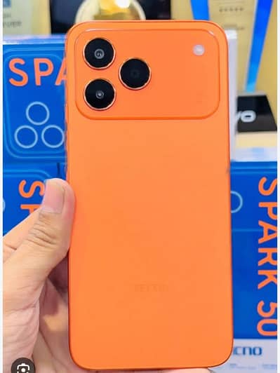 Tecno Spark 50 Orange Color
