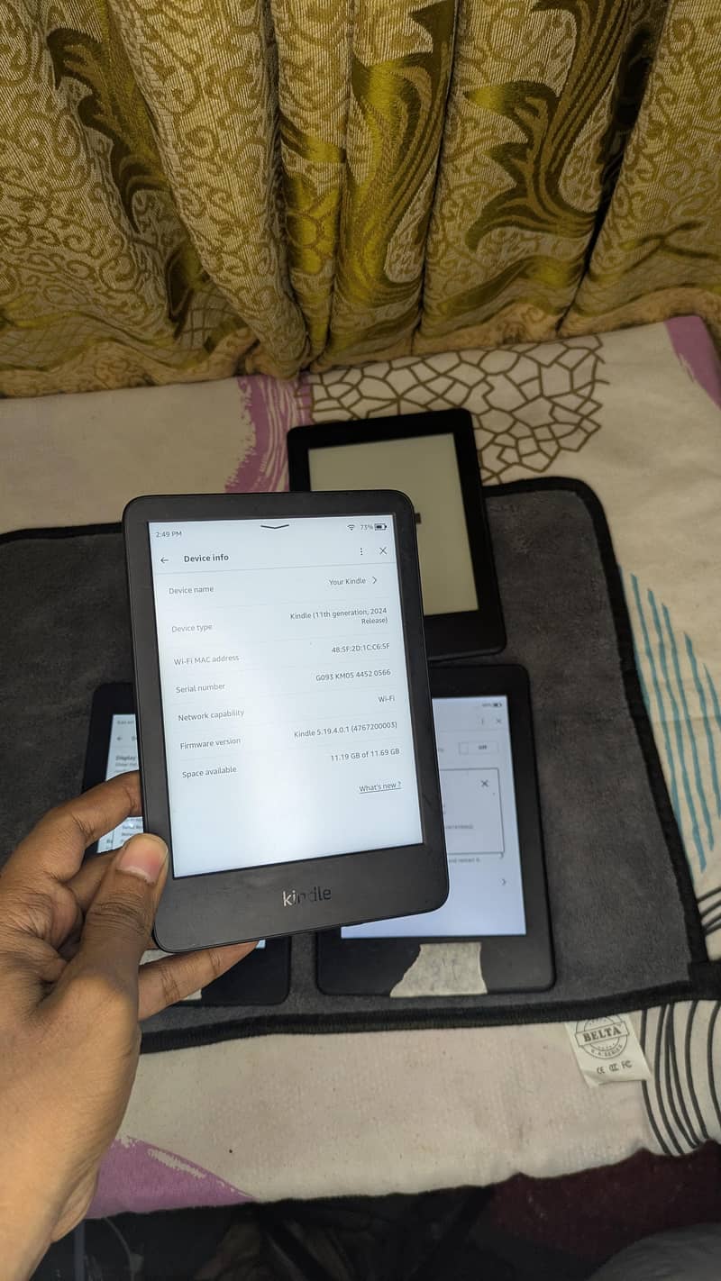 Amazon Kindle basic 11th generation 16gb 0