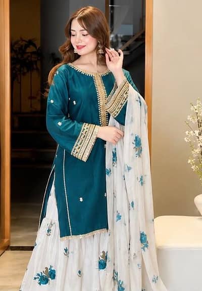 dhanak 3 pec emb suit