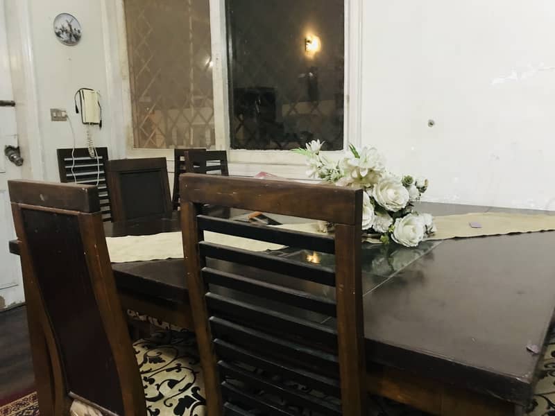 Dining table sheesham 8 seater 1