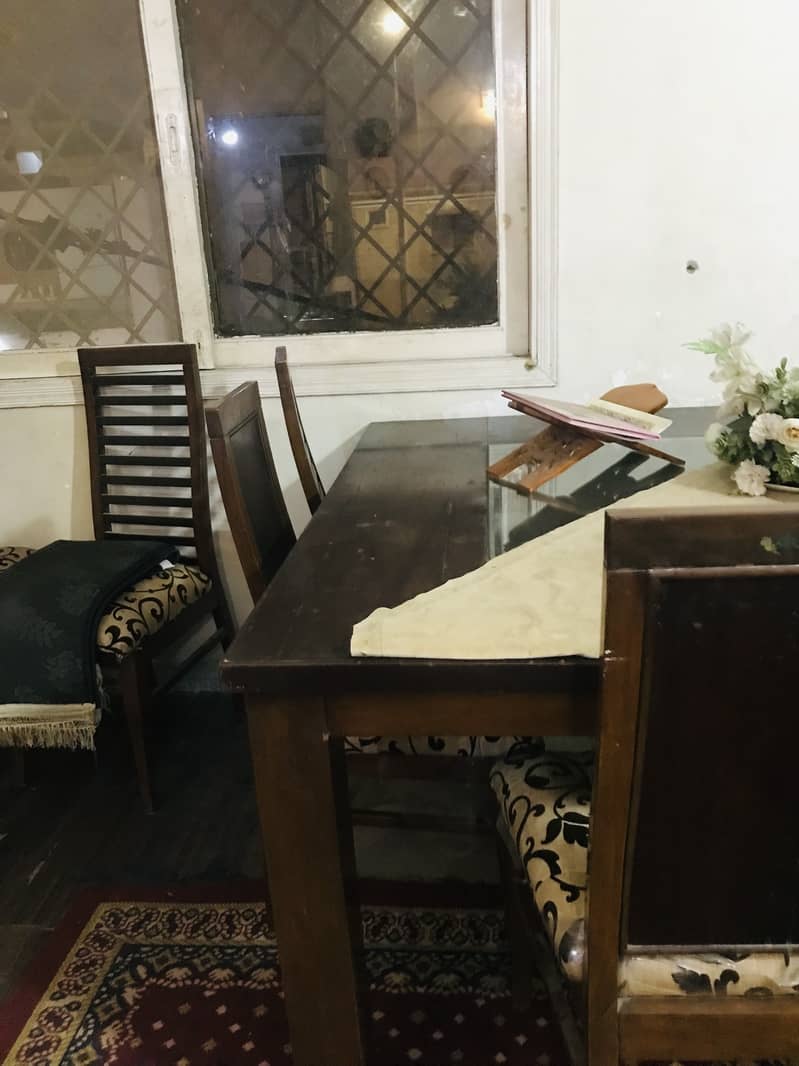 Dining table sheesham 8 seater 4