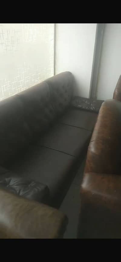Dark Brown 3 seater sofa