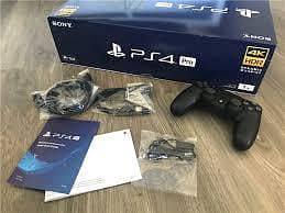 game PS4 pro 1 TB playstation Sony complete box