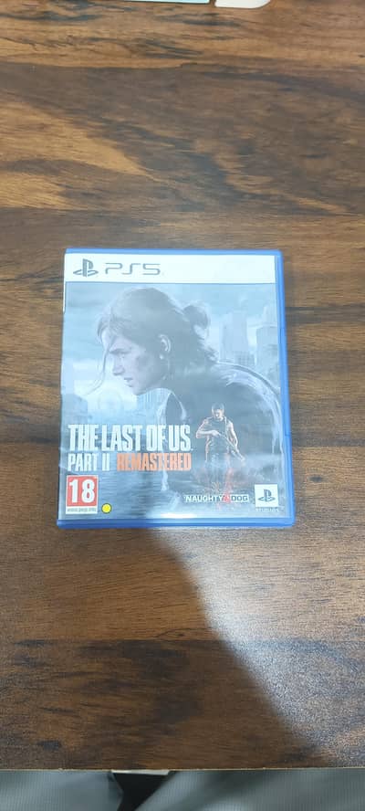 Last Of Us part 2 ps5 Game/Disc (Mint Condition)