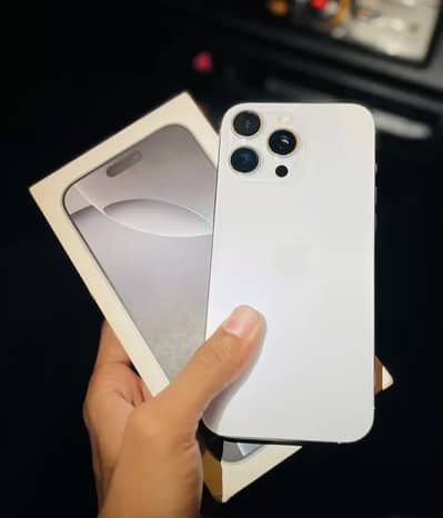 Apple iPhone 16 Pro Max Factory Unlock White titanium 03051056516