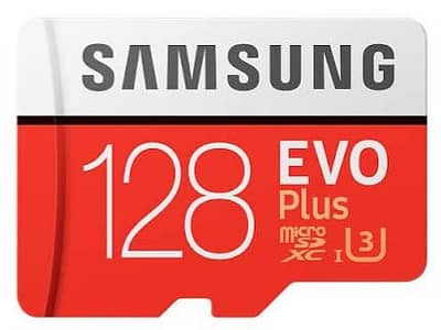 128GB EVO+ MicroSDXC Card with Adapter | SAMSUNG original