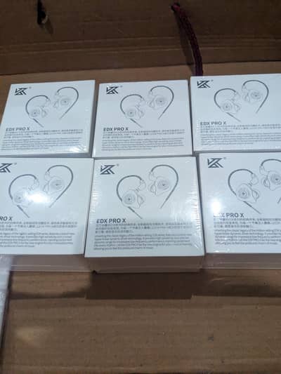 Box pack kz edx pro x earphone best in class Iems