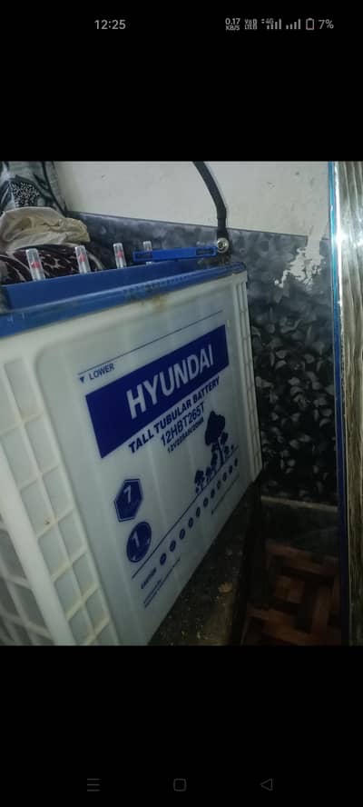 225 Amp Hyundai Tall Tabular Battery Working Conditions
