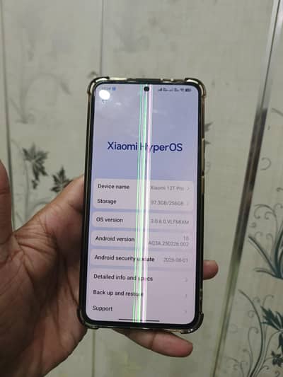 Xiaomi 12T Pro with 67 watt fast charger