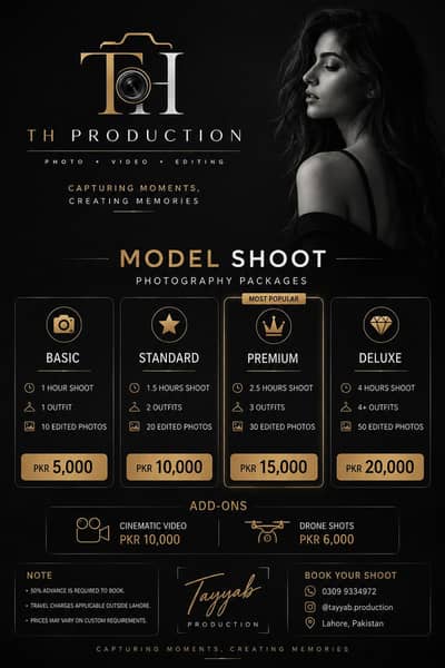 Professional Photographer & Videographer in Lahore | Wedding & Reels