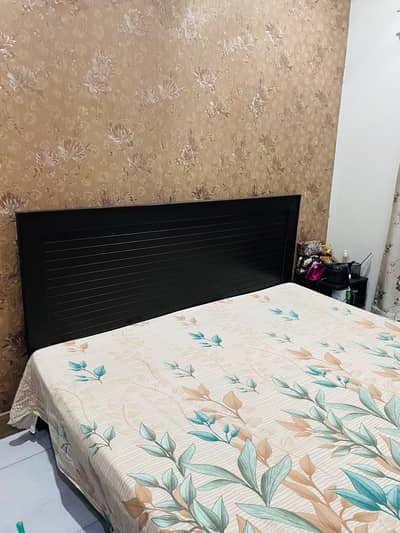 Wooden Bed Only with mattress
